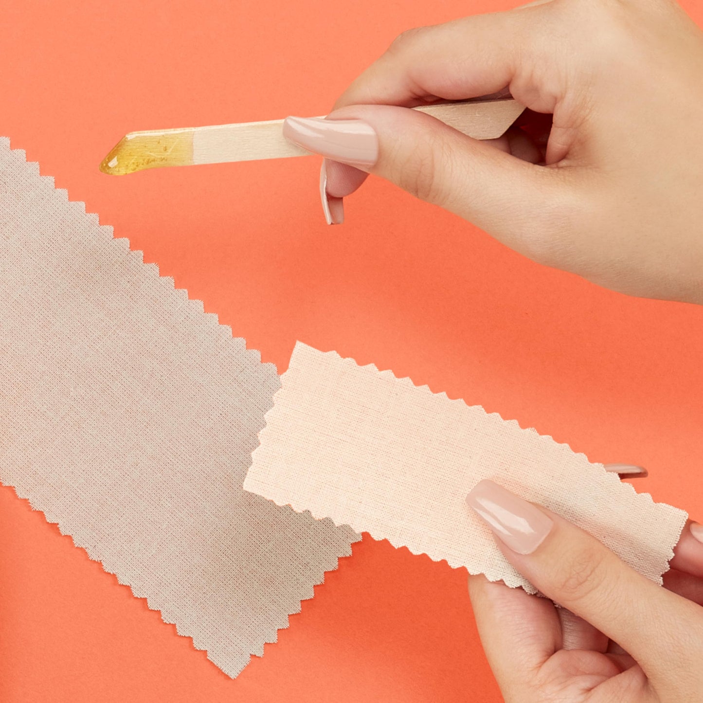 GiGi 脱毛蜡纸，用于脱毛/脱毛，天然细布脱毛纸，适用于身体和面部毛发 - 100 条大号