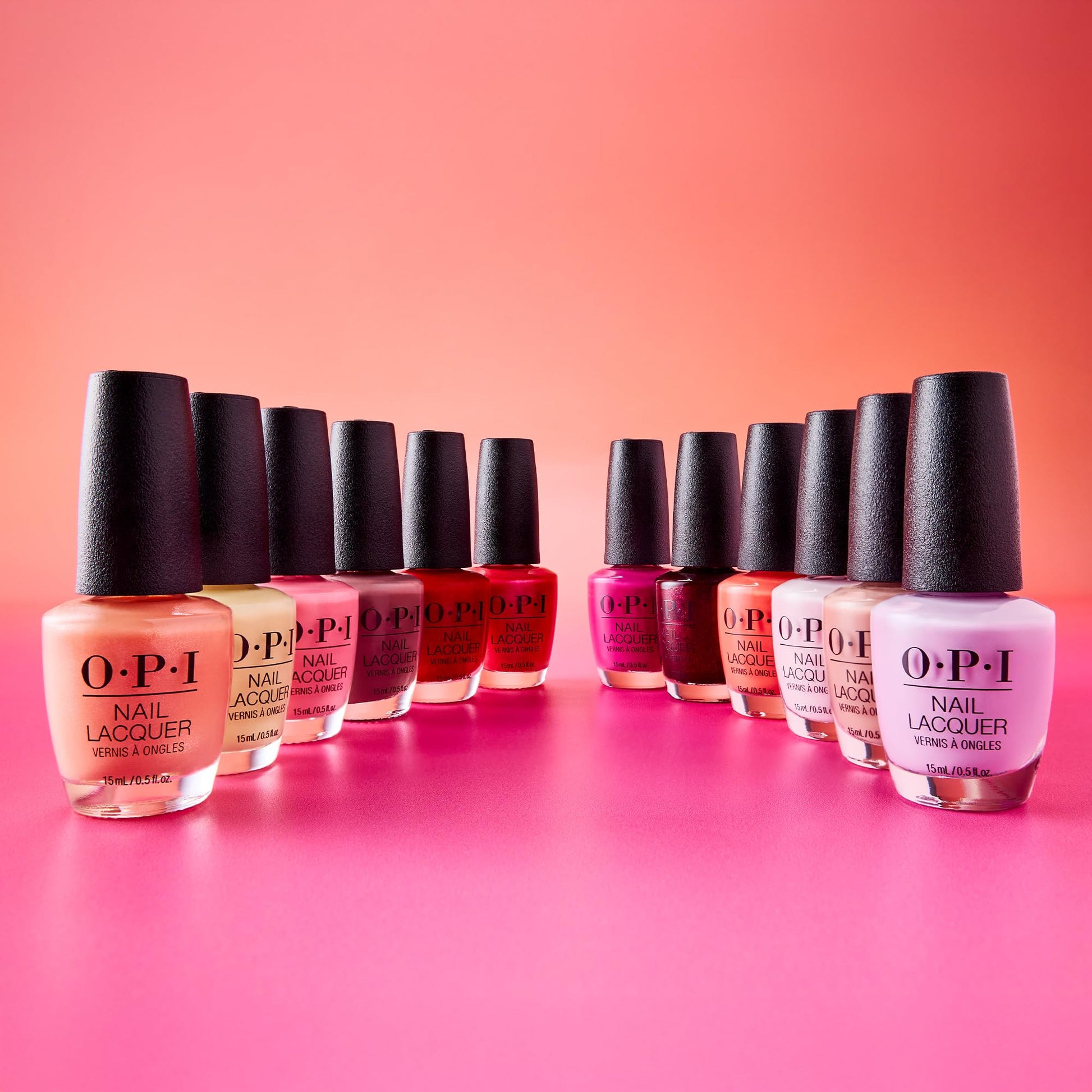Hot Pink OPI Nail Lacquer Mod About Me | Opaque Soft Cool Lilac Purple Crème Chip Resistant Nail Polish | The New OPIcons Collection | Spring 2026