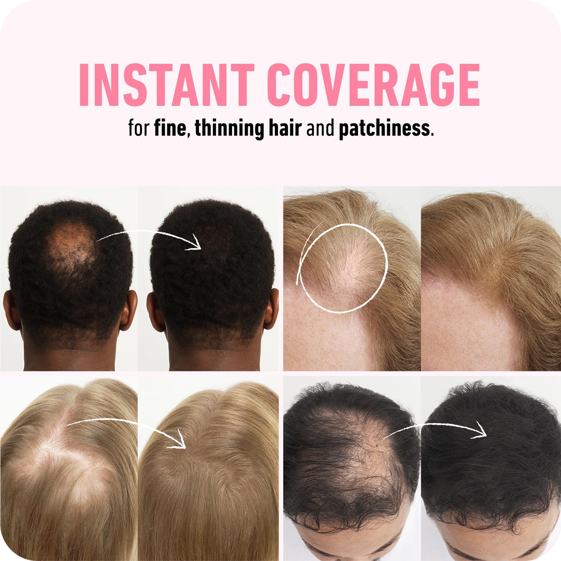 White Smoke BOLDIFY Hair Fibers (12g) - Fill In Thinning and Fine Hair for an Instantly Fuller, Thicker Look - 14 Shades for Women & Men - Black