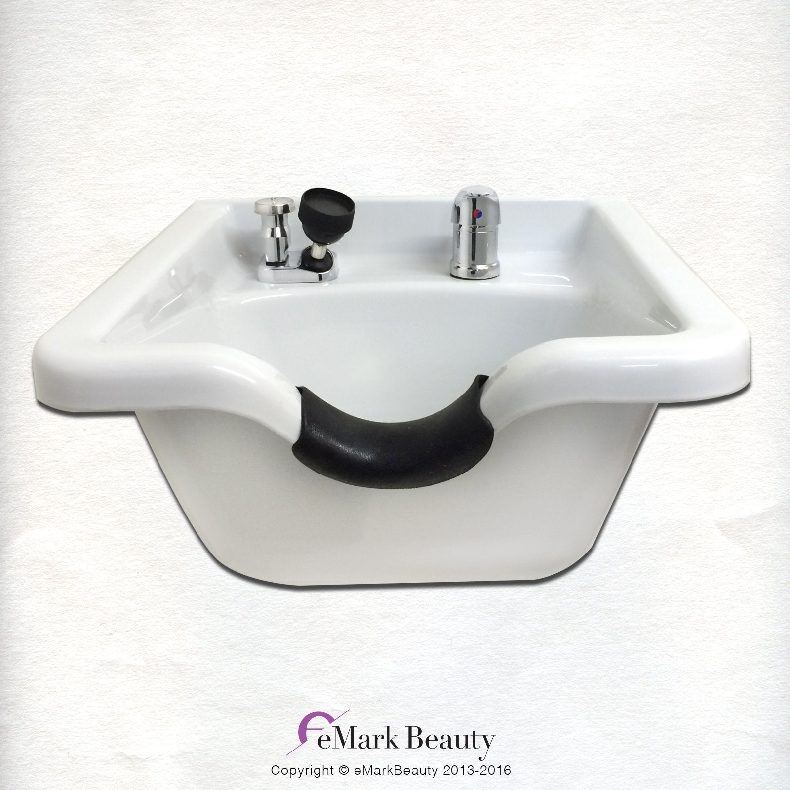 Shampoo Bowl White ABS Plastic Salon and Spa Hair Sink Beauty Salon Equipment ASSE/UPC/CSA Compliant Fixtures TLC-W11