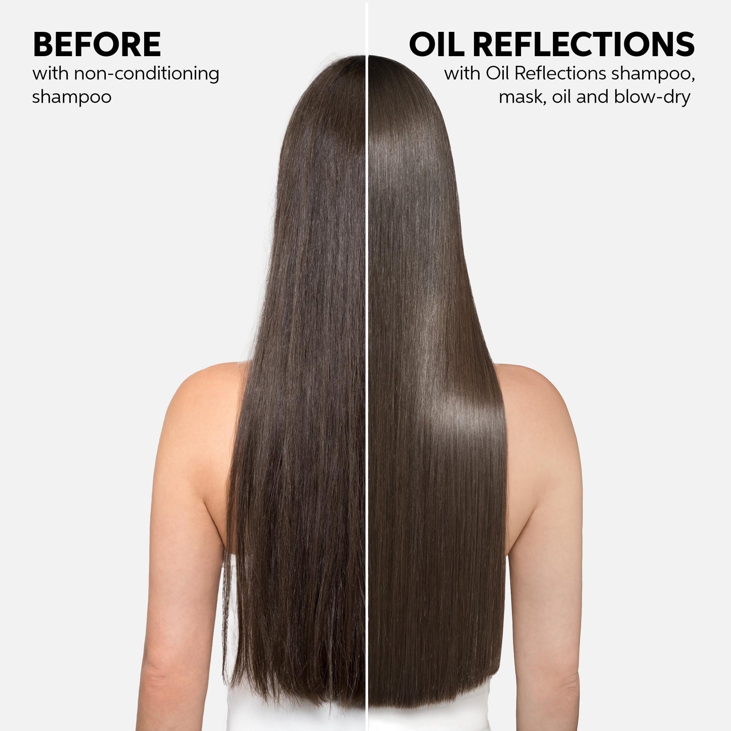 White Smoke Wella Professionals Oil Reflections Luminous Reveal Shampoo | Nourishing Botanical Oils for Soft, Smooth Hair with Shine | 8.4 Fl Oz