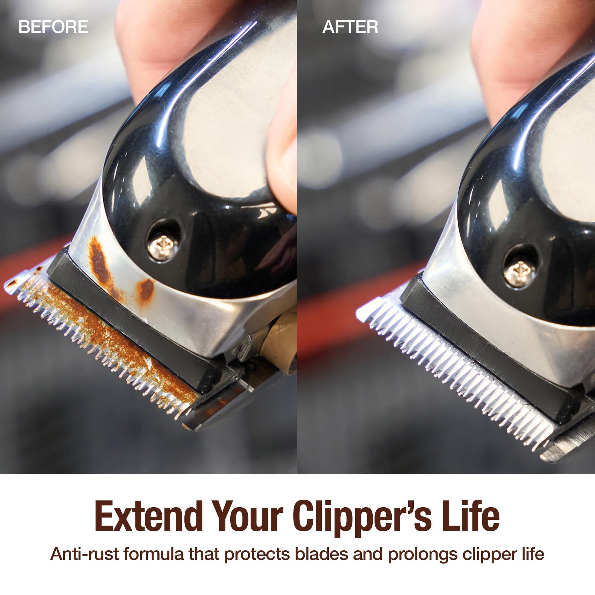 White Smoke CLIPPERCIDE 5-in-1 Clipper Disinfectant Spray 15oz, 1 Pack | Cleans, Lubricates, Cools, Prevents Rust & Disinfects | Professional Clipper Spray for Barbers, Stylists & Pet Groomers | Made by Barbicide