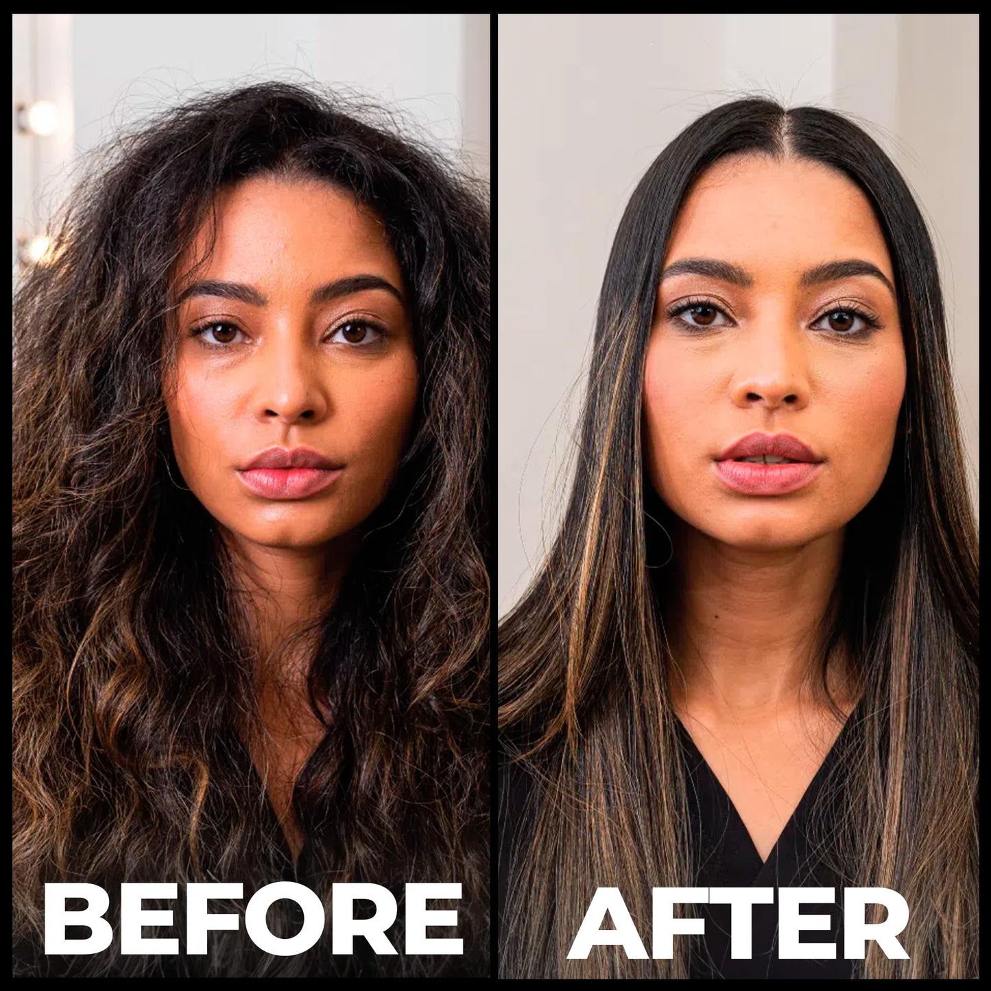 MQ Hair - Lisseur professionnel Pro 480 Velox - Fer plat, plaques en titane avancées, chauffage rapide, résultats dignes d'un salon, sécurité renforcée - Design ergonomique élégant - Noir