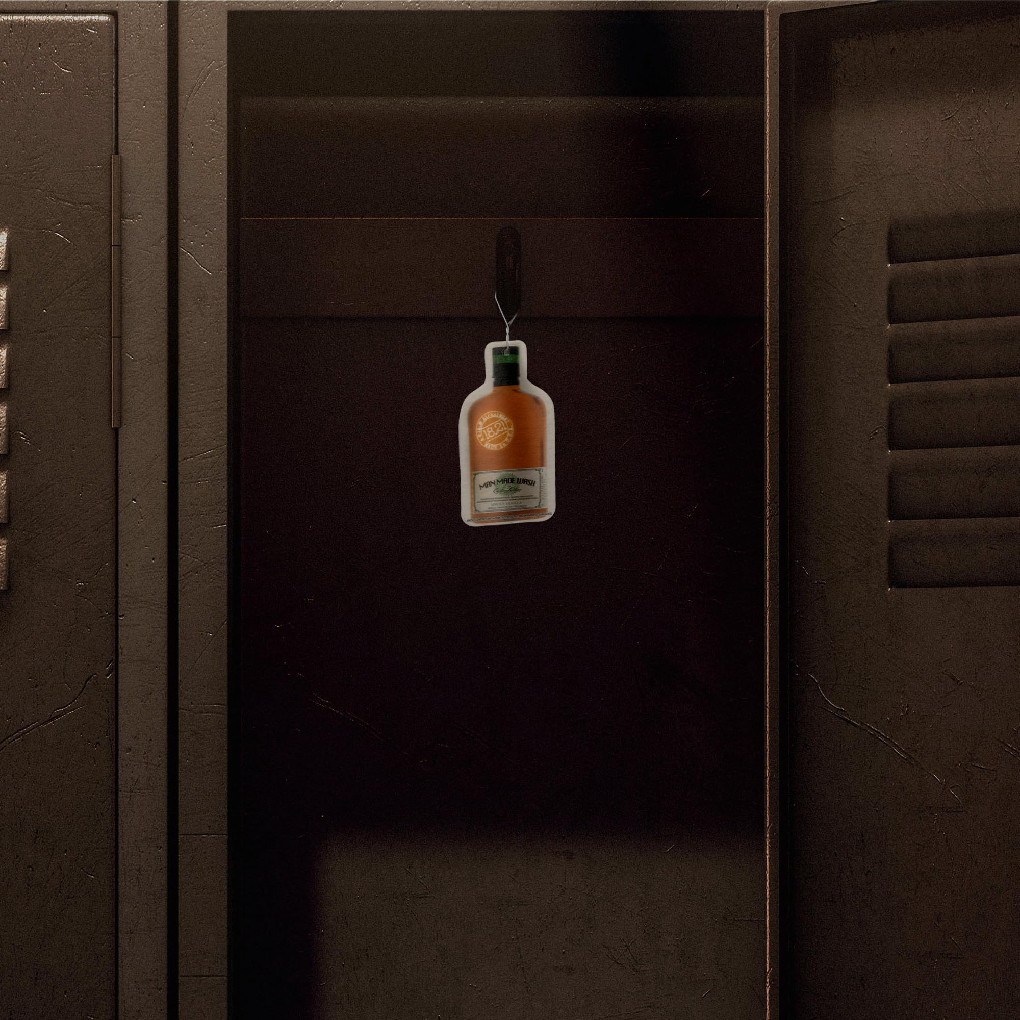 18.21 Man Made Premium Hanging Air Freshener Luxurious Original Four-Scent Variety-Pack, Long Lasting Fragrance for Car, Gym Bag, Travel Luggage or Closet.