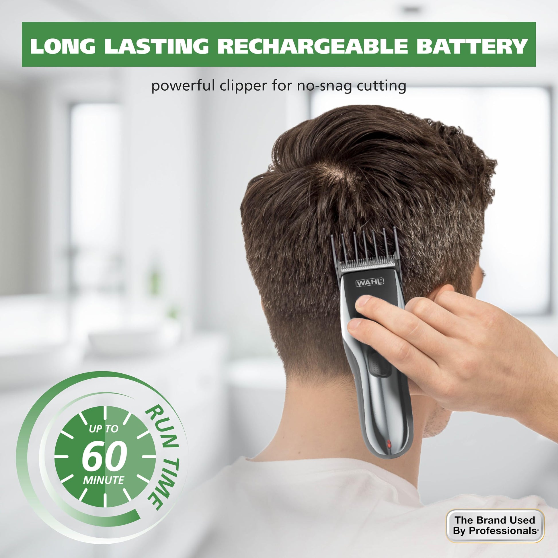 Light Gray Wahl Clipper Hair Trimmer
