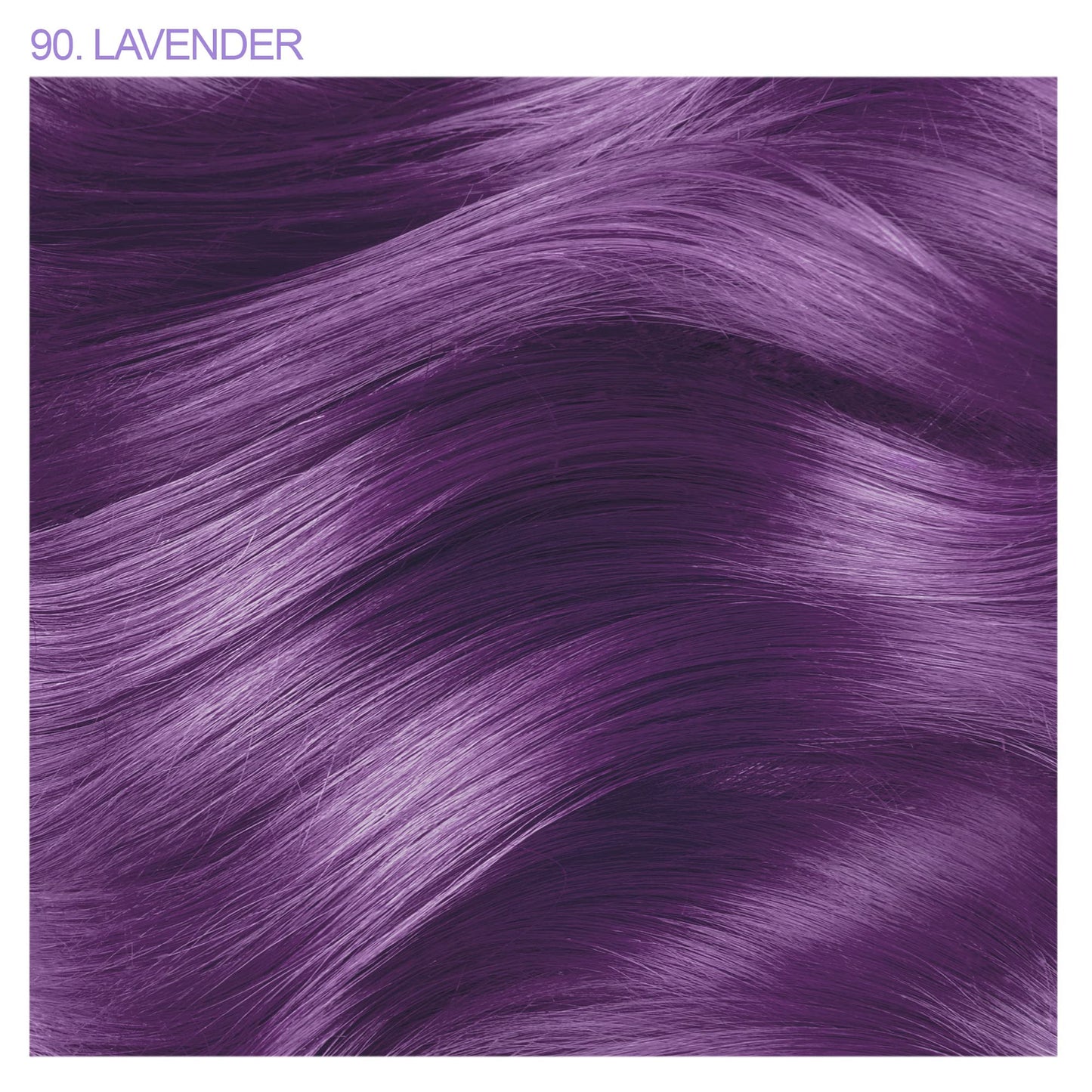 Adore Semi Permanent Hair Color - Vegan and Cruelty-Free Hair Dye - 4 Fl Oz - 090 Lavender (Pack of 1)