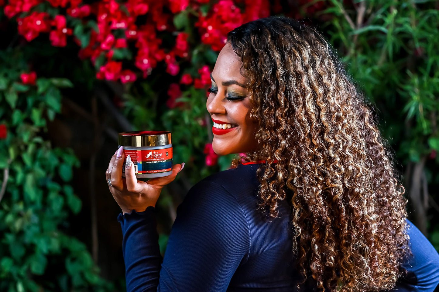 The Mane Choice A-MAZ-ZON HAIR DAY - PERFECTLY POLISHED GEL - A Smooth Hold thats Non Drying and Flake-free - Infused with Biotin, Rose of Jerico, Amla Oil, Vitamins C,D,E (12 OZ)