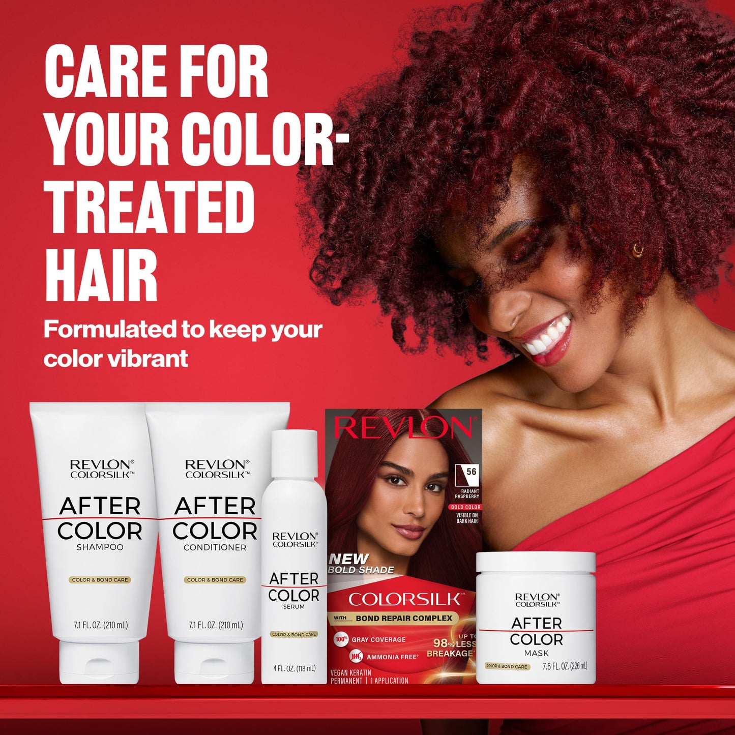 Dark Red Revlon ColorSilk with Bond Repair Complex, Black Permanent Hair Color, 100% Gray Coverage, Ammonia Free Hair Dye, Vegan Keratin, 11 Soft Black (Pack of 3)
