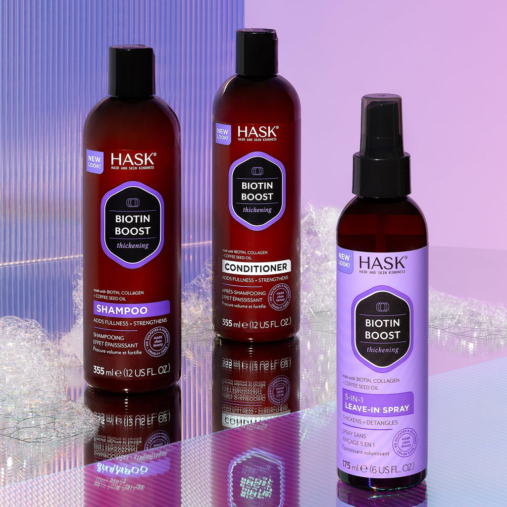 Hask Biotin Boost Thickening Conditioner, 12 Fl Oz