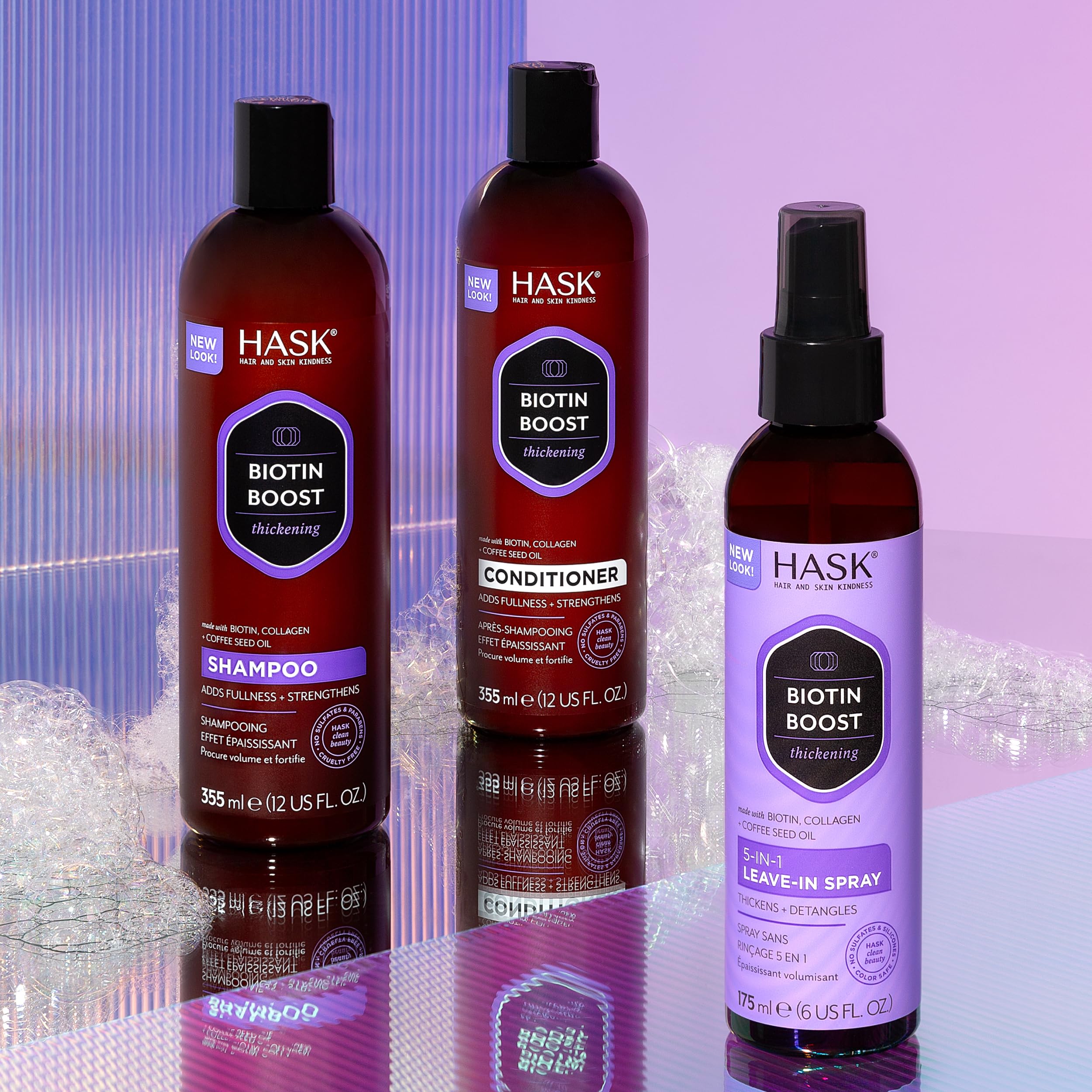 Hask Biotin Boost Thickening Conditioner, 12 Fl Oz