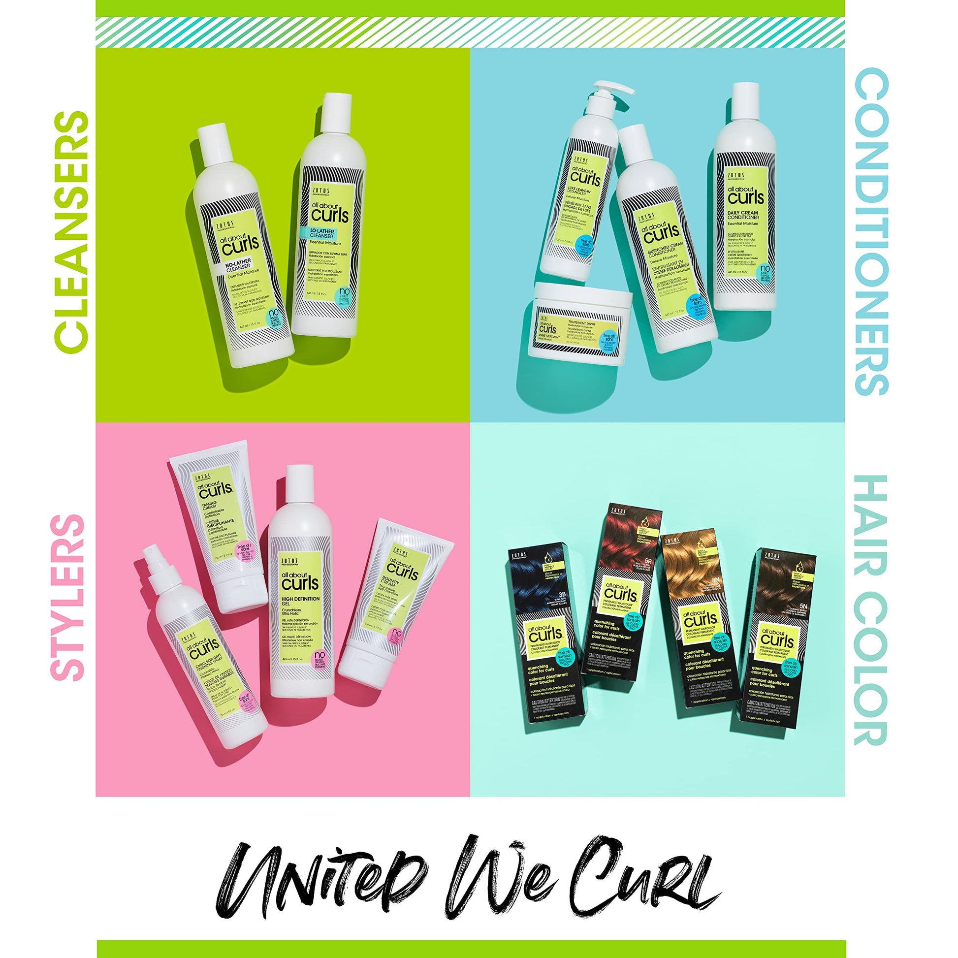 White Smoke ALL ABOUT CURLS No-Lather Cleanser Shampoo | Essential Moisture | Gentle Cleansing | Suds-Free | All Curly Hair Types | Vegan & Cruelty Free | Sulfate Free | 15 Fl Oz