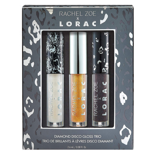 LORAC RACHEL ZOE X LORAC Diamond Disco Gloss Trio Kit,3 count(Pack of 1)