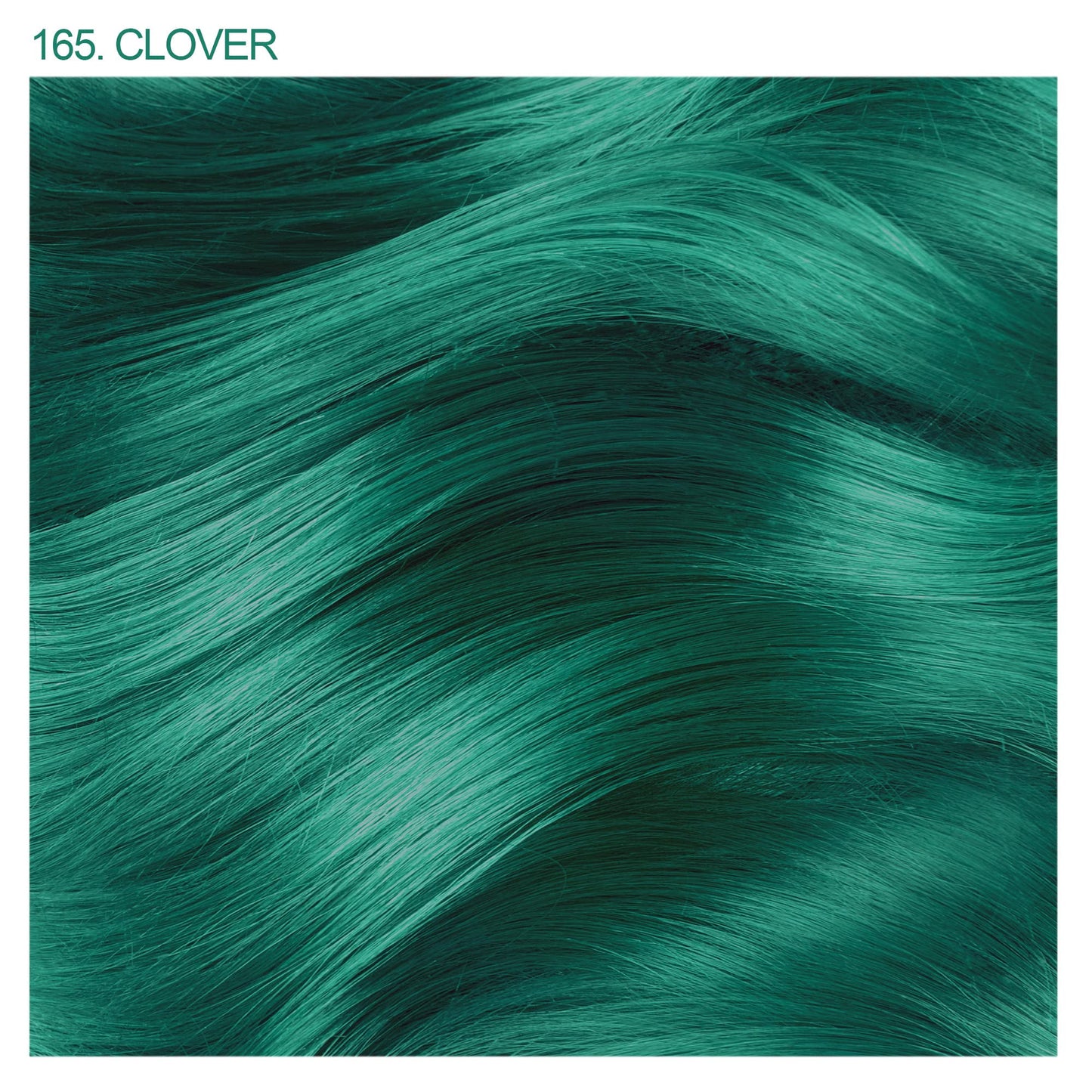 Adore Semi Permanent Hair Color - Vegan and Cruelty-Free Hair Dye - 4 Fl Oz - 165 Clover (Pack of 1)