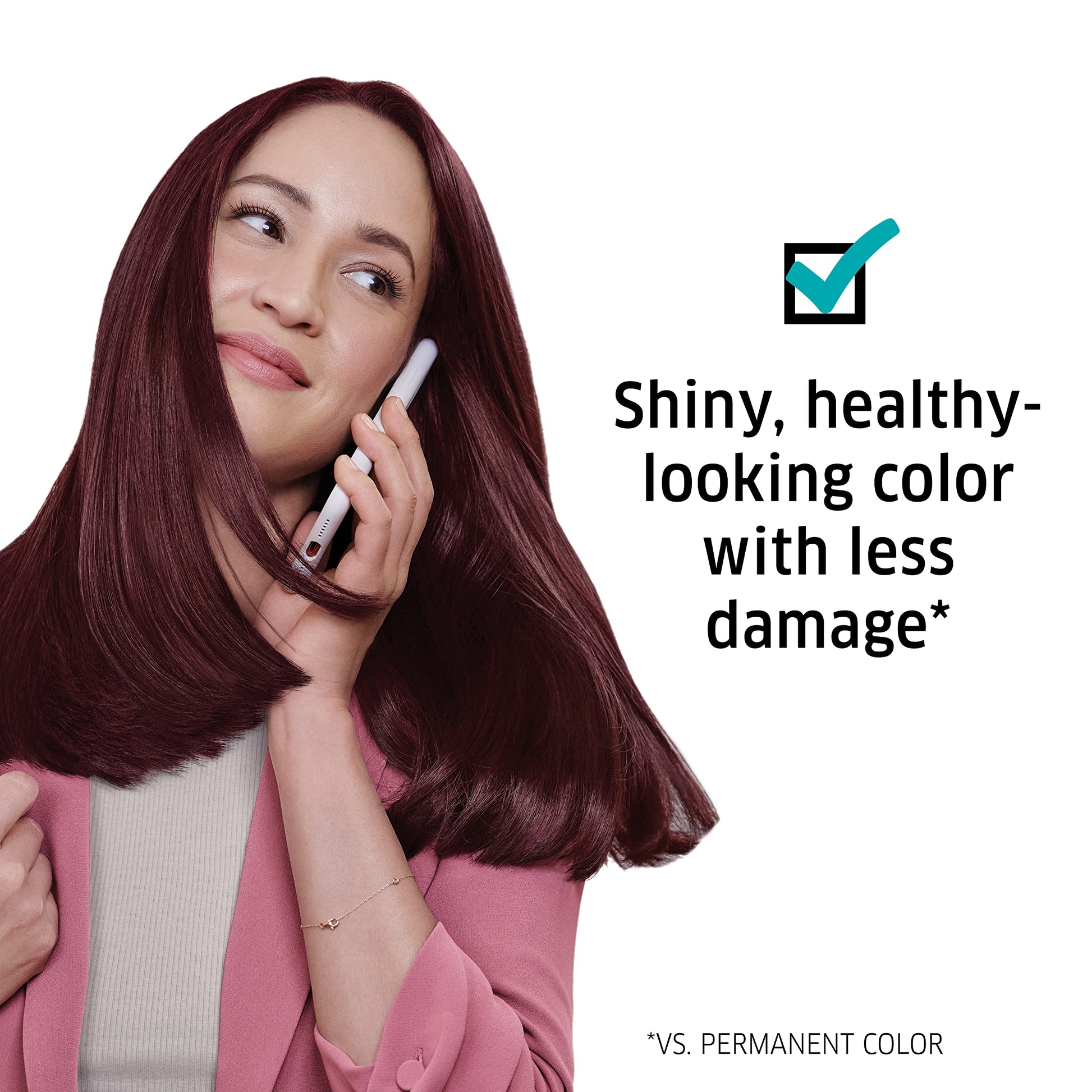 White Smoke WELLA colorcharm Demi Permanent Hair Color, Adds Gloss & Color Richness, Gray Coverage, 9NA Light Natural Ash Blonde + 10 Vol. Developer