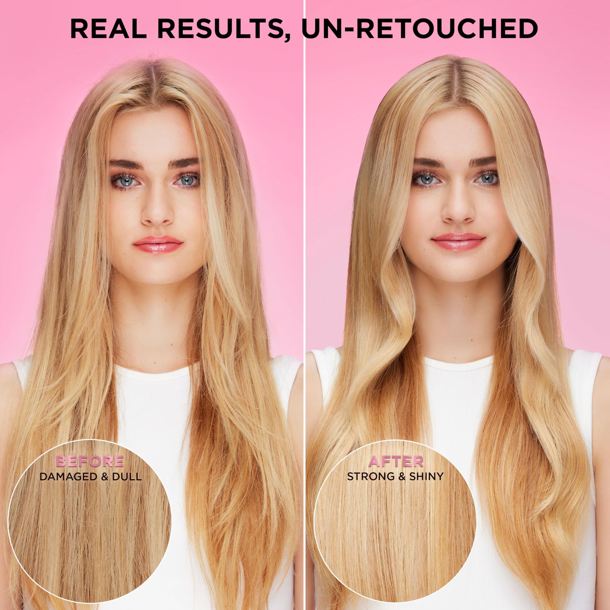 Light Pink L'Oreal Paris Sulfate Free Bond Repair Pre Shampoo Treatment, Hair Repair for Colored, Bleached or Damaged Hair, EverPure, 5.1 Fl Oz (Packaging May Vary)