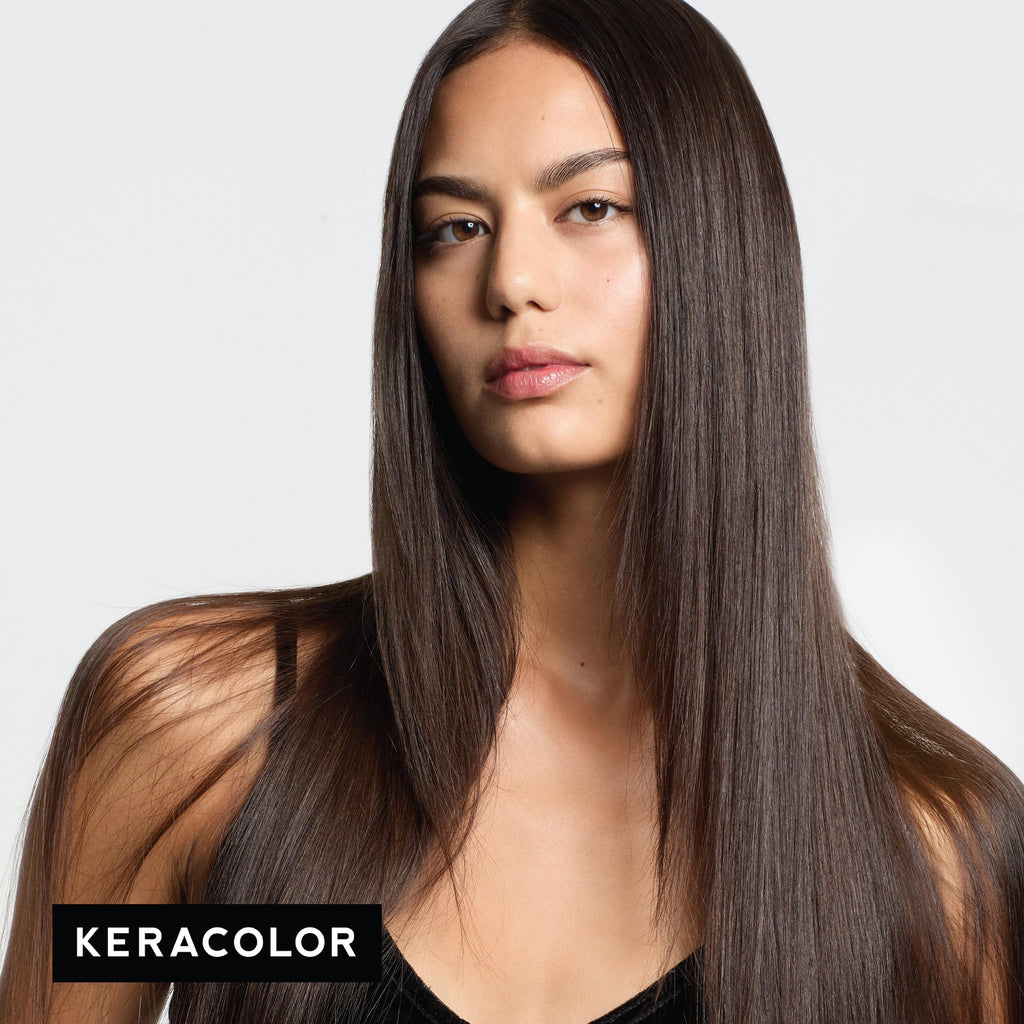 Keracolor Color + Clenditioner 3-in-1 Color-Depositing Conditioner, Gently Cleanses & Conditions, Semi-Permanent Espresso Hair Color, 12 Fl Oz
