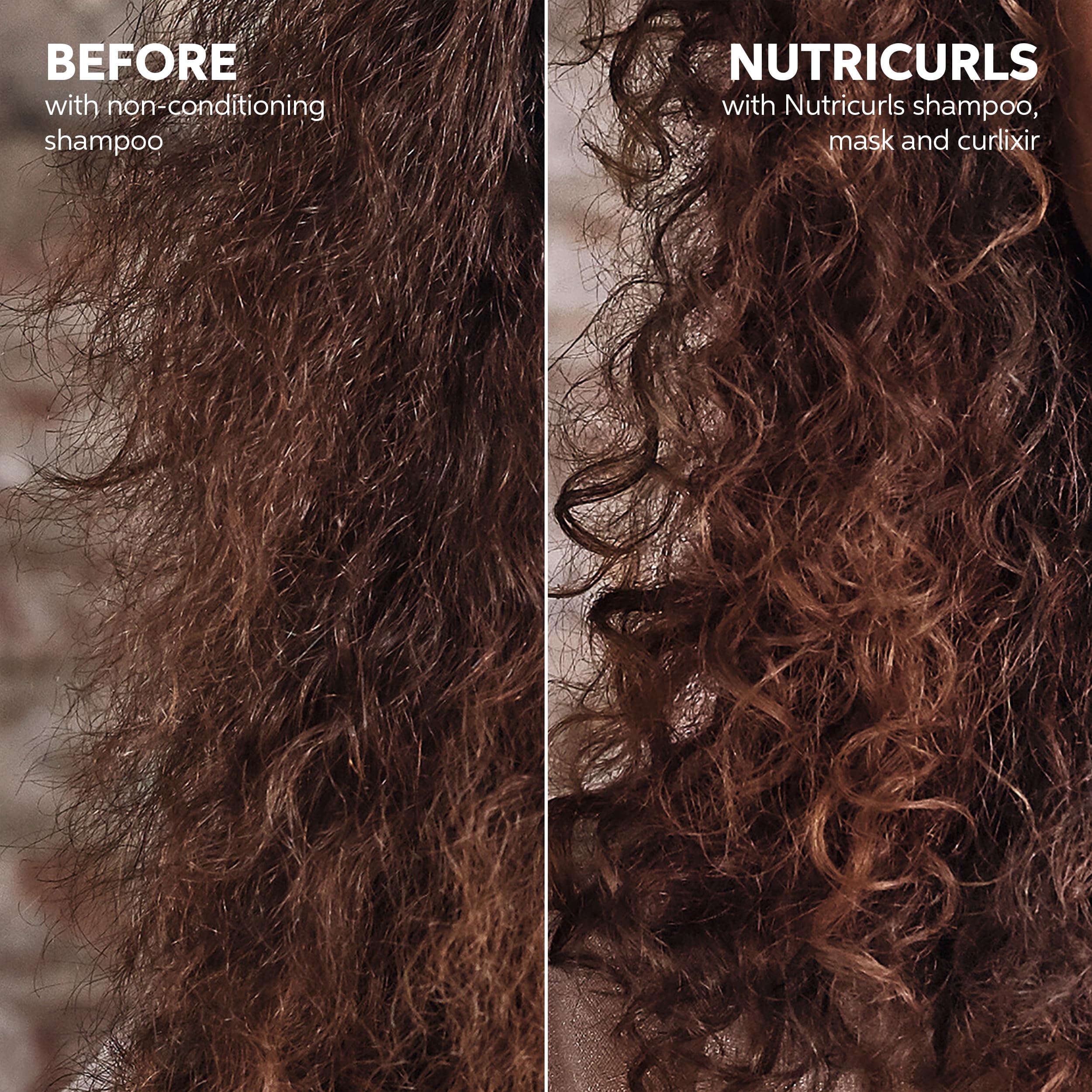 Wella Professionals Nutricurls Curlixir Balm | Defining Leave-in Cream for Curls | Intense Nourishment | Soft Hold & 24H Curl Definition | 5.07 Fl Oz