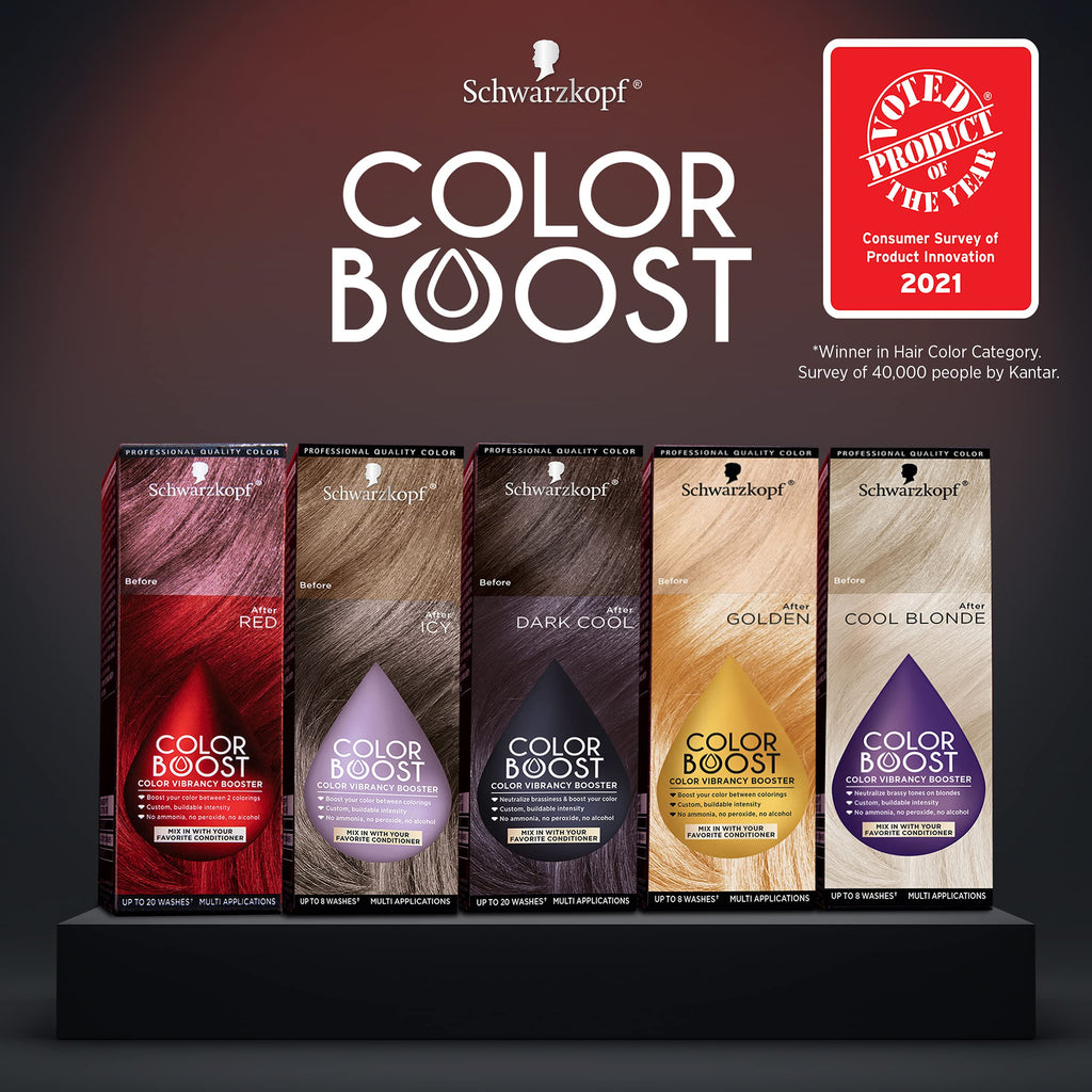 Schwarzkopf Color Boost Color Vibrancy Booster, Dark Cool