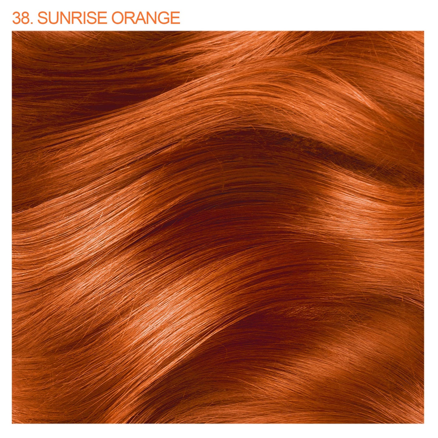 Adore Semi Permanent Hair Color - Vegan and Cruelty-Free Hair Dye - 4 Fl Oz - 038 Sunsine Orange (Pack of 1)
