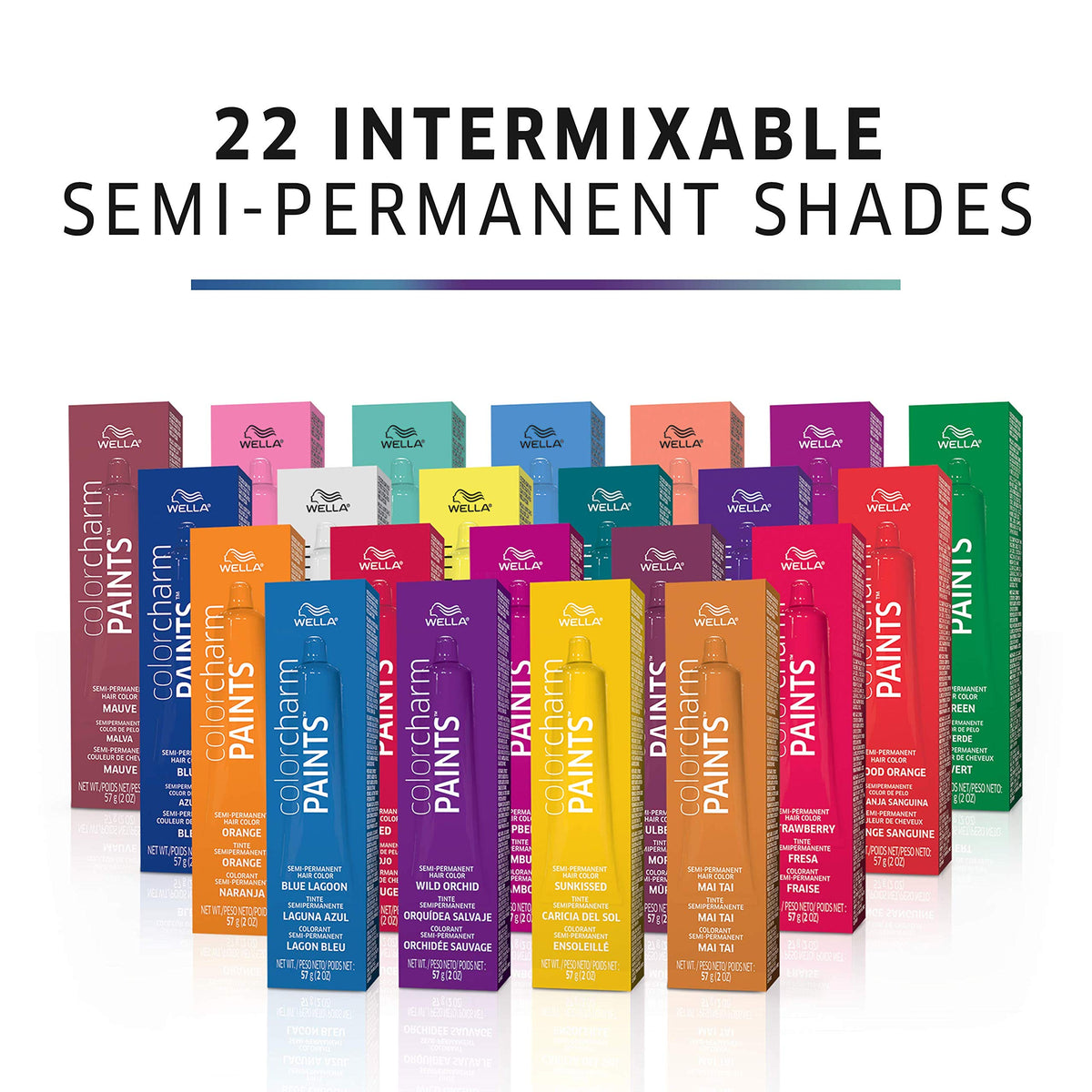COLORCHARM Paints Semi-Permanent Hair Dye for Temporary Hair Color| In ...