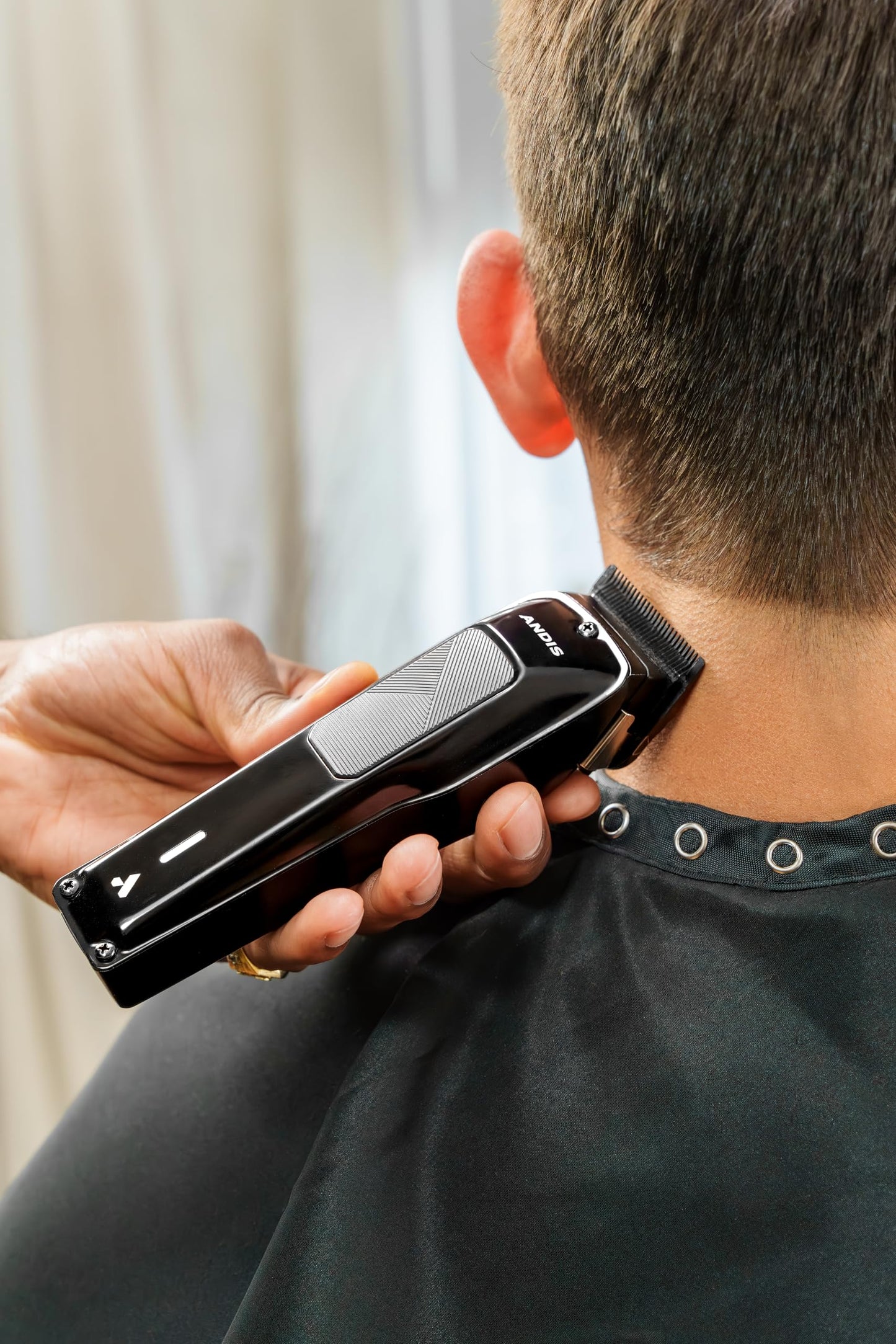 Andis 563534 Phenom Clipper & Trimmer Hair Cutting Combo Kit, Professional Barber, Cordless, Beard & Hair, Includes Comb Sets, Lithium-Ion, Black