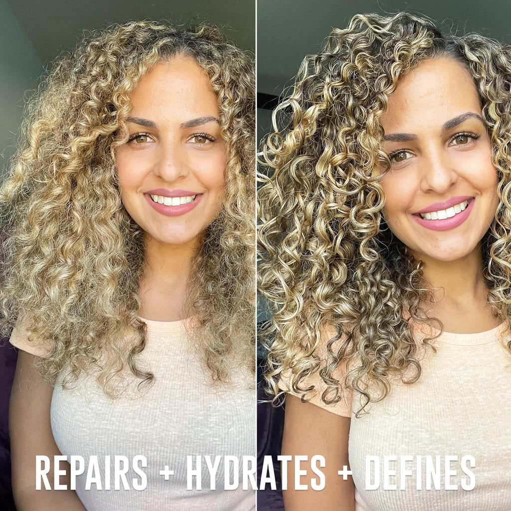 Love Ur Curls - Shampoo & Conditioner Set with All in One Curl Cream Styler for Curly Hair, 3 Step System for Repair and Moisturizing
