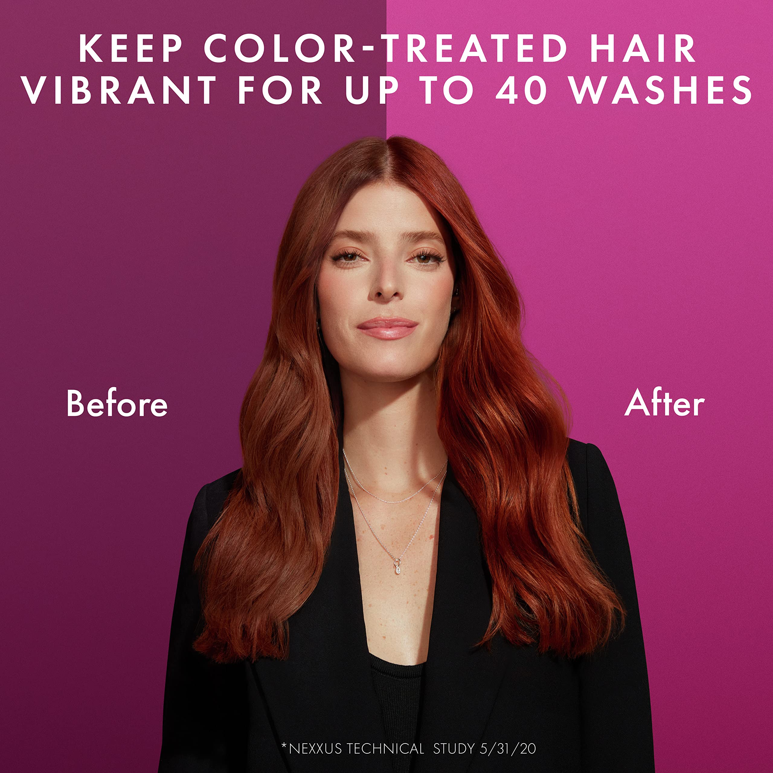 Nexxus Color Assure Conditioner for Vibrancy for Color Treated Hair Powered by Chromabond Sealer with Citric Acid 33.8 oz