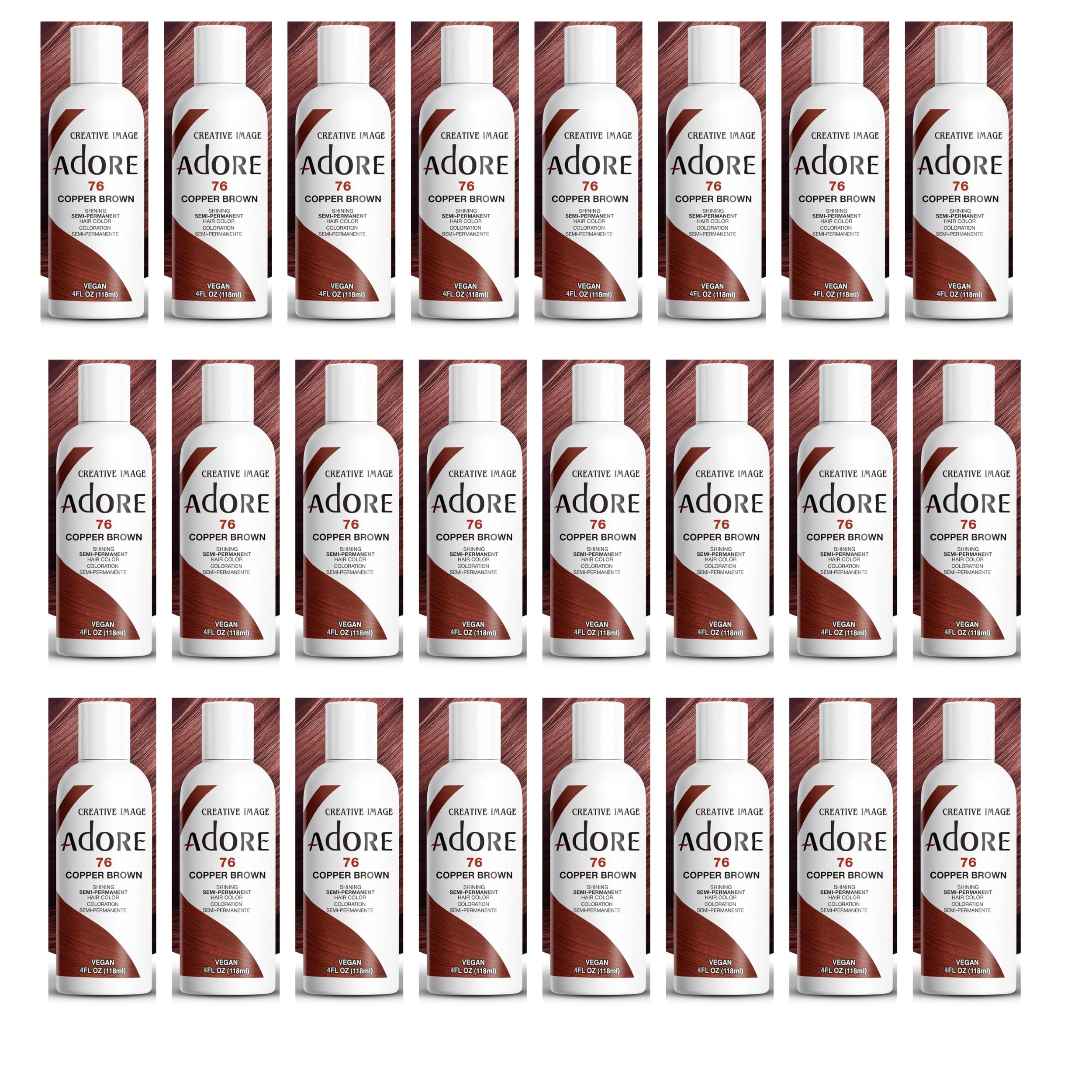 Adore 076 Copper Brown (Pack of 24)