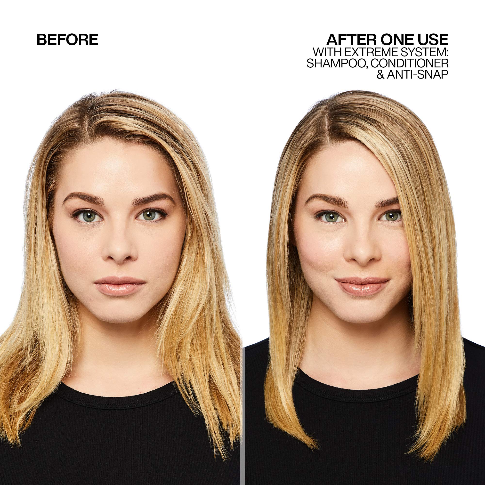 Redken Extreme Shampoo and Conditioner | For Damaged Hair Repair | Protein-Infused Strengthening Formula