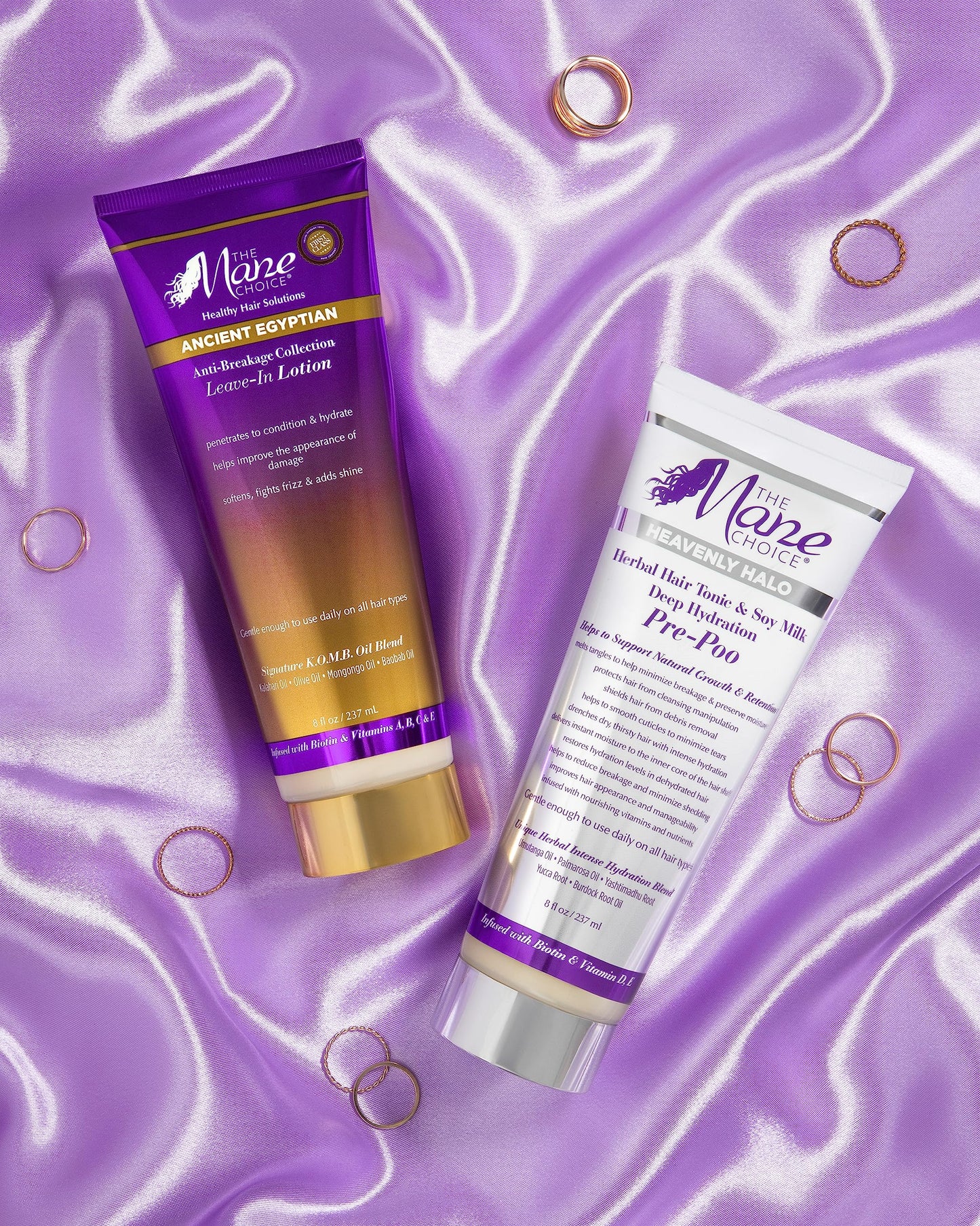 The Mane Choice Ancient Egyptian Anti-Breakage and Repair Antidote Après-shampoing sans rinçage, Lotion revitalisante et hydratante pour la brillance et le contrôle des frisottis, Nourrit les cheveux secs et cassants, 227 g