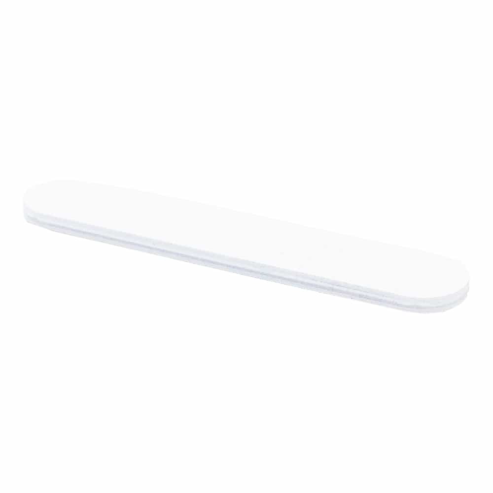 White Smoke CarePro Disposable Nail File Mini Thin White 180/240 26808