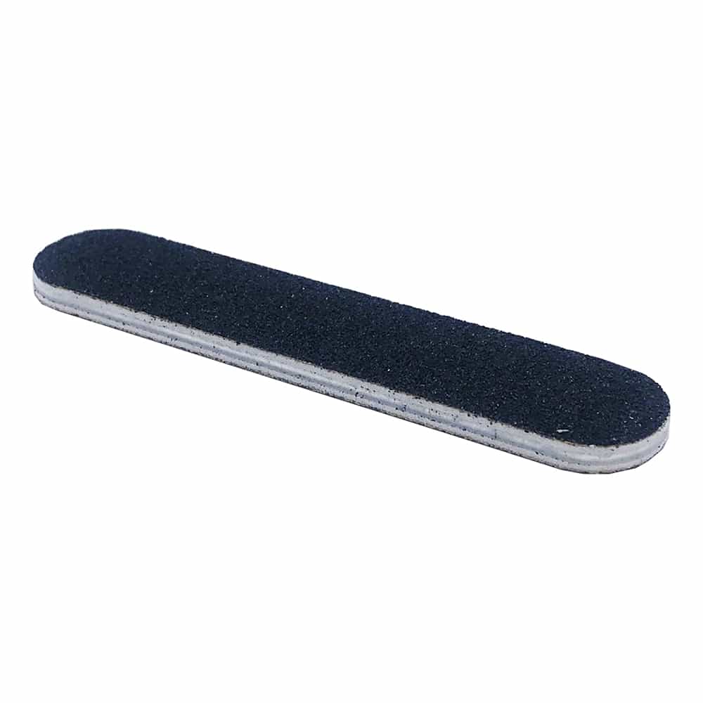 White Smoke CarePro Disposable Nail File Mini Black Grit 150/180 26810