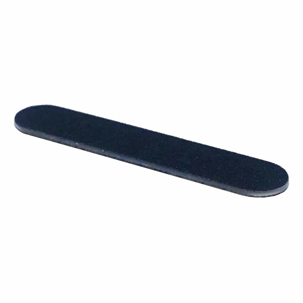 White Smoke CarePro Disposable Nail File Mini Thin Black 80/100 26813