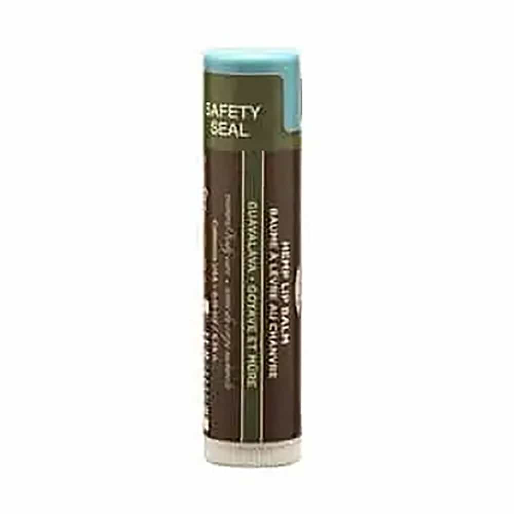 Dark Slate Gray Earthly Body Hemp Seed Lip Balm 0.19 oz Guavalava HSL568