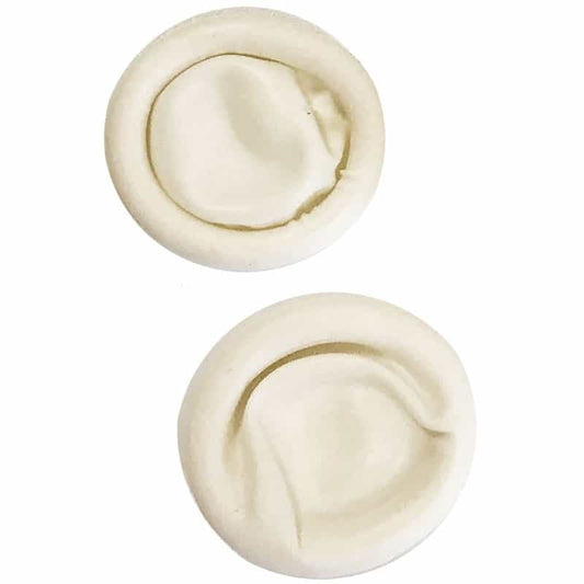 White Smoke Silkline Latex Finger Cots Non Powdered 150 pcs SLFINGCOTSC