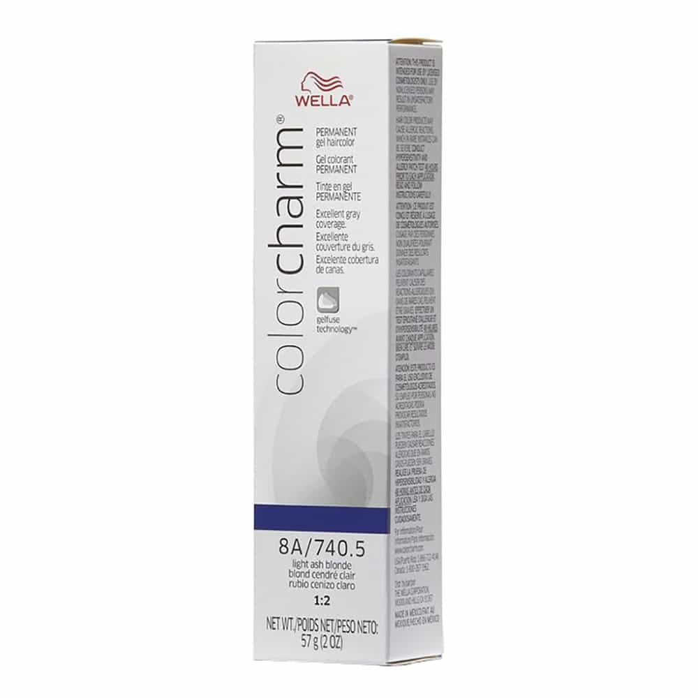 Light Gray Wella C.C. Gel Hair Color 8A/740.5 Light Ash Blonde 2oz02889