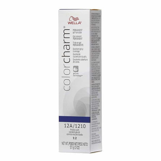 Light Gray Wella C.C. Gel Hair Color 12A/1210 Frosty Ash 2 oz 02898