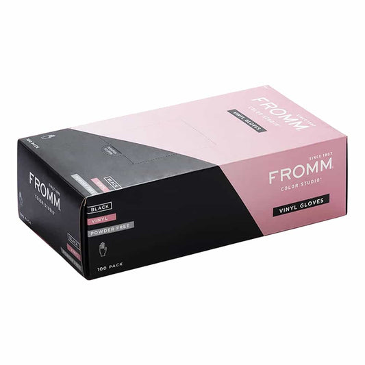 FROMM Powder Free Clear Vinyl Gloves 100PK Small D8020
