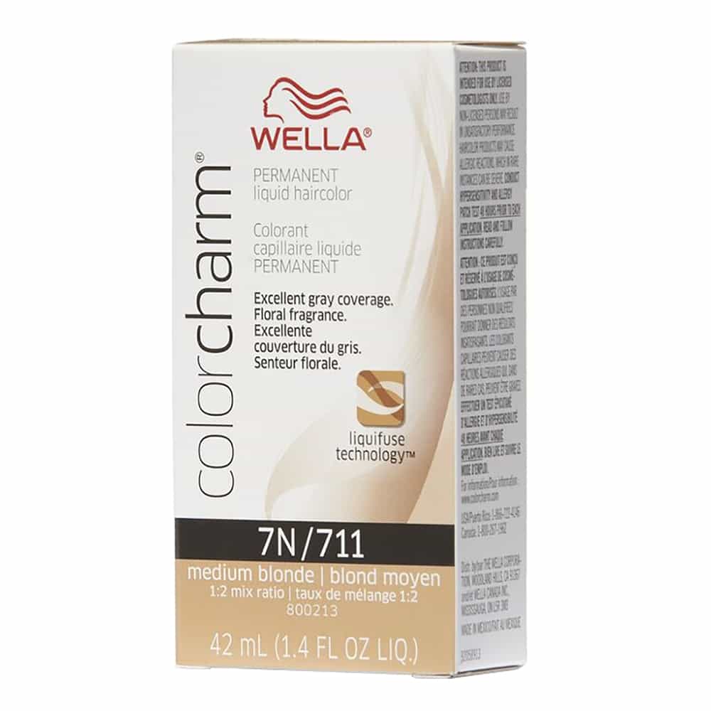 Lavender Wella C.C. Hair Color 7N/711 Medium Blonde 1.4 oz 10532