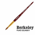 Berkeley Pure Kolinsky Brush 6S Redwood/Gold