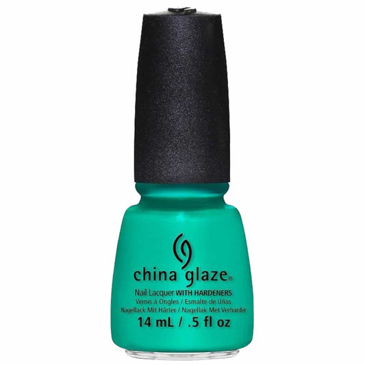White Smoke China Glaze Keepin' It Teal 0.5 oz.