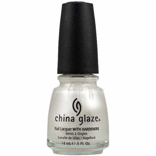 White Smoke China Glaze Metallic Platinum Pearl 0.5 oz.
