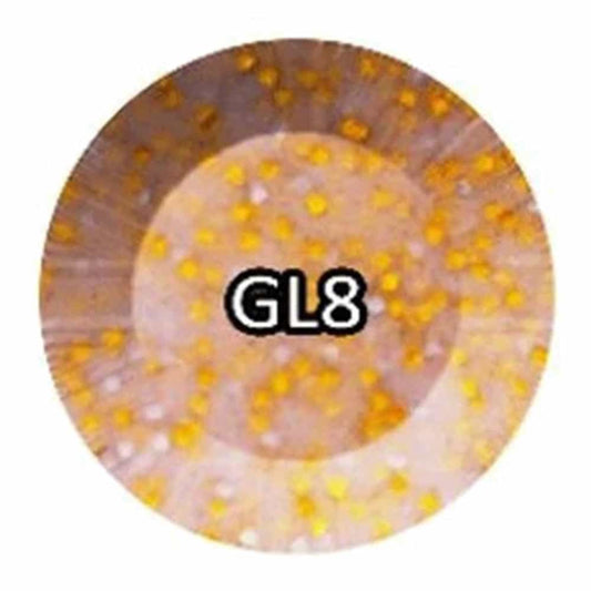 White Smoke Chisel Dip Powder Glitter 2 fl oz - GL08