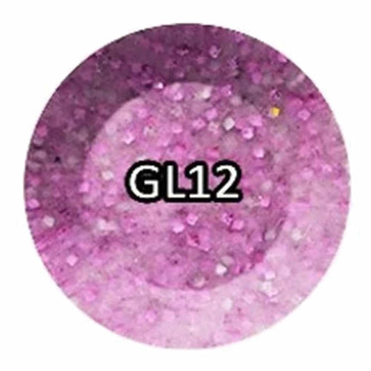 White Smoke Chisel Dip Powder Glitter 2 fl oz - GL12