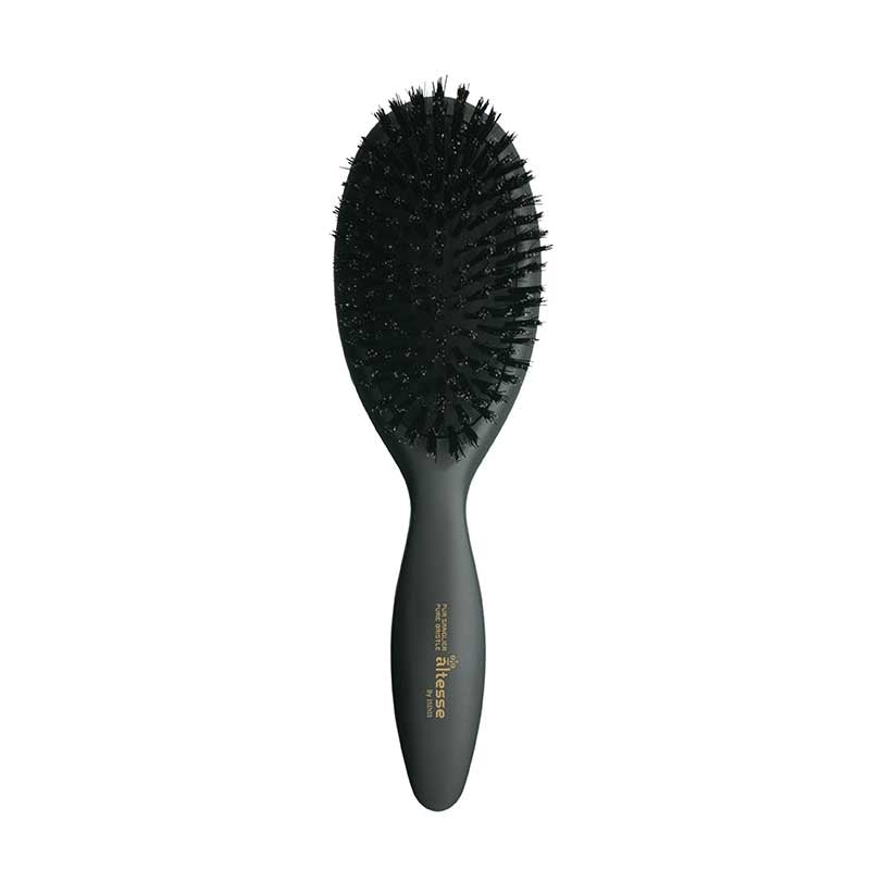 White Smoke Isinis  Altesse Boar Cushion Brush  Small