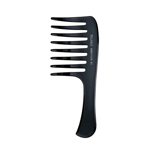 White Smoke Pegasus  Curved Blostyler Comb