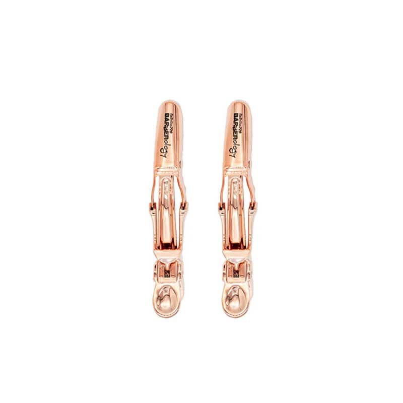 White Smoke BaBylissPRO  2 Pack Hair Clips  Rose Gold