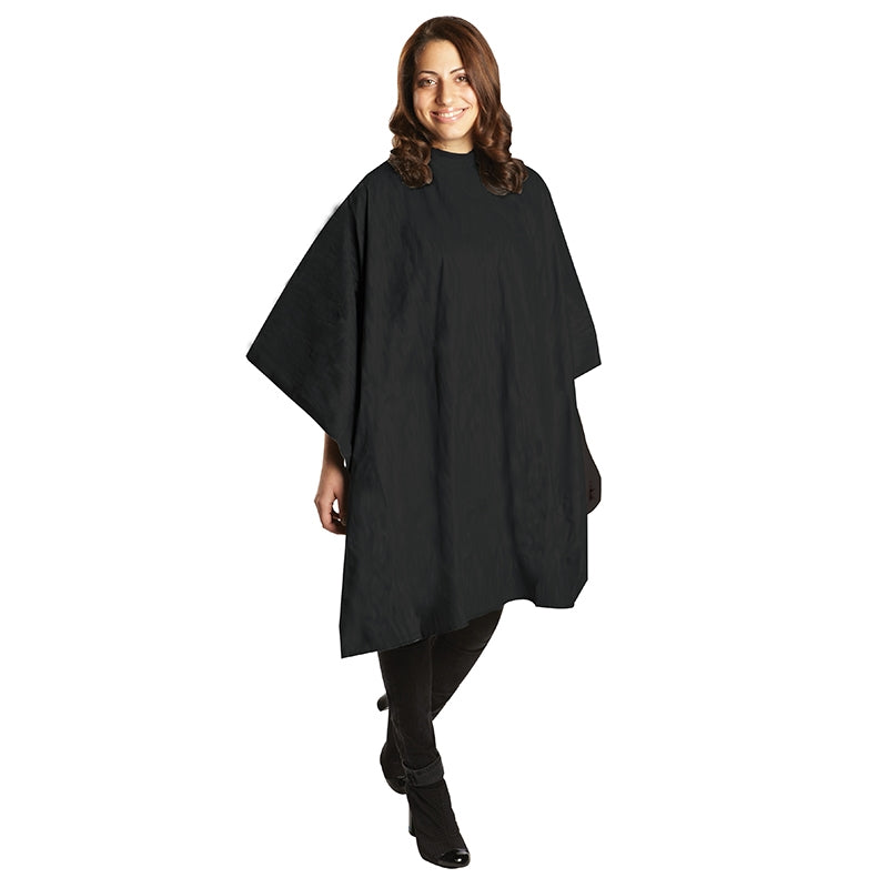 White Smoke BaBylissPRO  AllPurpose Cape  Black Velcro w/flap
