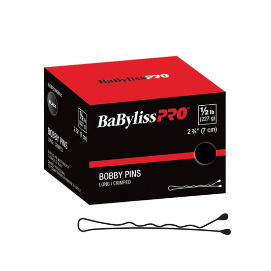 Black BaBylissPRO  (34977) 2 3/4 Long Bobby Pin  Black  1/2lb