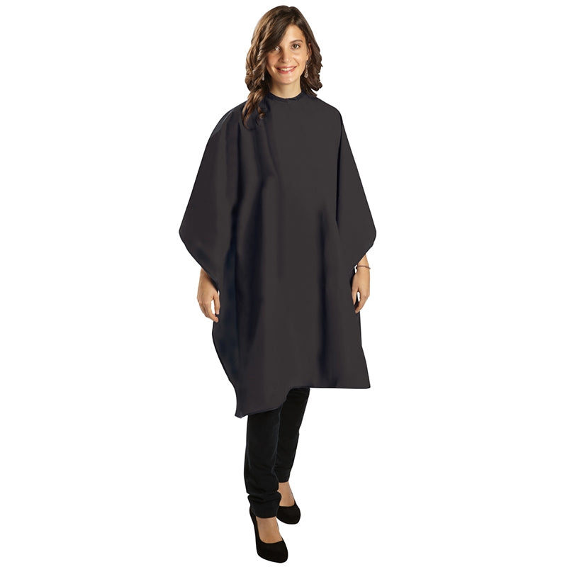 White Smoke BaBylissPRO  Extra Large All Purpose Cape  Black